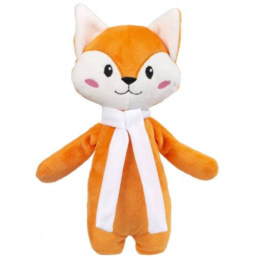 Мягкая игрушка Beastie Toys, лисенок с белым шарфом фото 2