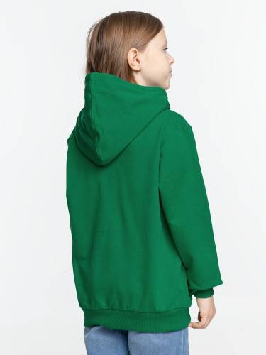 Худи детское Kirenga Kids 2.0, зеленое фото 6 Худи детское Kirenga Kids 2.0, зеленое фото 6