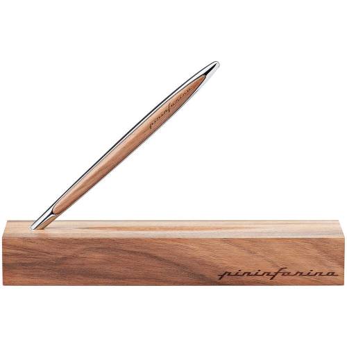 Шариковая ручка Cambiano Shiny Chrome Walnut фото 3 Шариковая ручка Cambiano Shiny Chrome Walnut фото 3