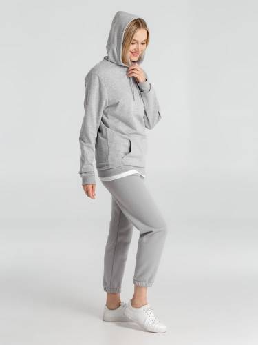 Толстовка с капюшоном унисекс Hoodie, серый меланж фото 16 Толстовка с капюшоном унисекс Hoodie, серый меланж фото 16