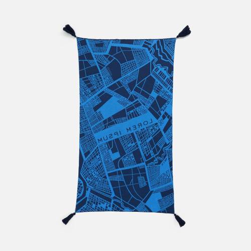 Плед на заказ Tricksy Net Light, S, полушерсть фото 4