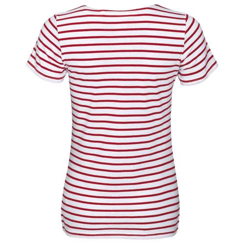 Футболка Miles Women белая с красным фото 3 Футболка Miles Women белая с красным фото 3