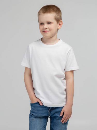 Футболка детская Regent Kids 150, белая фото 4