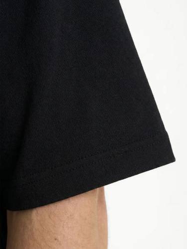 Футболка Oversize Premium 210, черная фото 6