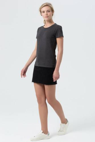 Футболка женская Regent Fit Women, черный меланж фото 8 Футболка женская Regent Fit Women, черный меланж фото 8
