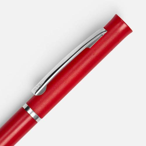 Ручка шариковая Euro Chrome, красная фото 4 Ручка шариковая Euro Chrome, красная фото 4