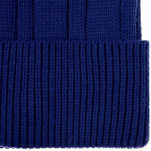 Шапка Knit Beat, темно-синяя фото 4 Шапка Knit Beat, темно-синяя фото 4