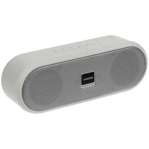Беспроводная стереоколонка Uniscend Roombox, светло-серая фото 3