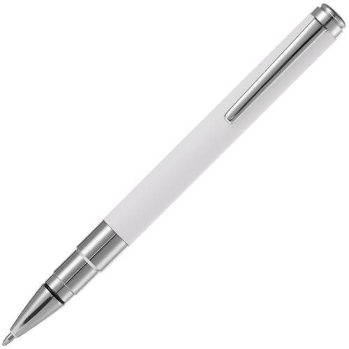 Ручка шариковая Kugel Chrome, белая фото 6 Ручка шариковая Kugel Chrome, белая фото 6