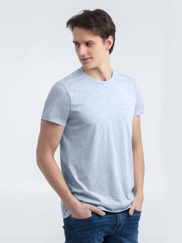 Футболка мужская Regent Fit 150, голубой меланж фото 3 Футболка мужская Regent Fit 150, голубой меланж фото 3