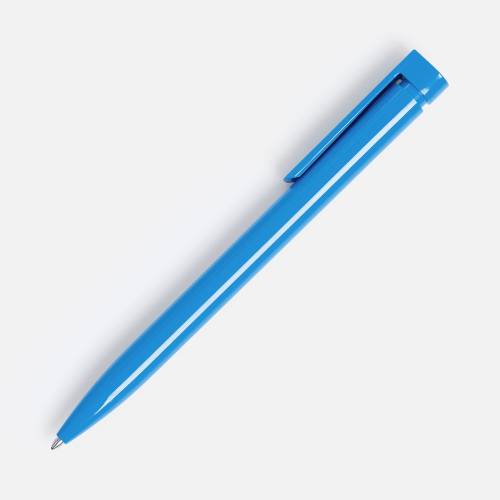 Ручка шариковая Liberty Polished, голубая фото 3 Ручка шариковая Liberty Polished, голубая фото 3