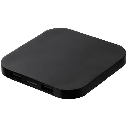 Беспроводное зарядное устройство Interra Plus, черное фото 4