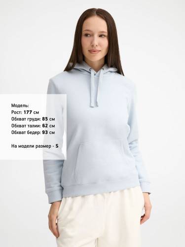 Толстовка женская Spencer Women, голубая фото 6 Толстовка женская Spencer Women, голубая фото 6