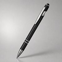 Ручка-стилус металлическая шариковая Sway soft-touch