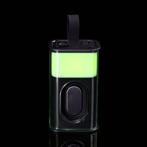 Bluetooth-колонка с подсветкой Groove, серая фото 9 Bluetooth-колонка с подсветкой Groove, серая фото 9