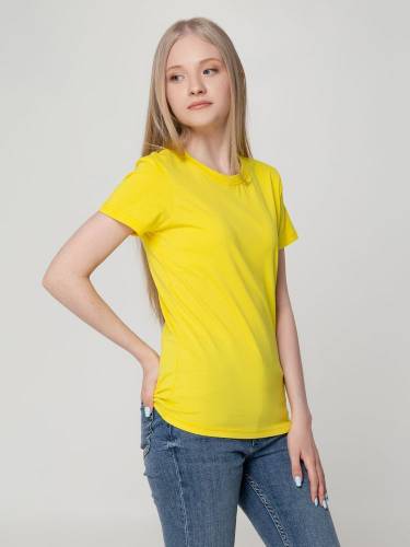 Футболка женская T-bolka Lady, желтая фото 6 Футболка женская T-bolka Lady, желтая фото 6