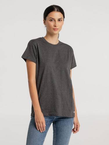Футболка унисекс Firm Wear, черный меланж фото 7 Футболка унисекс Firm Wear, черный меланж фото 7