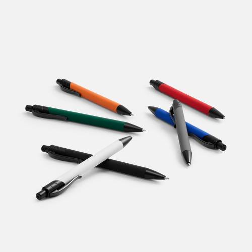 Ручка шариковая Undertone Black Soft Touch, ярко-синяя фото 6 Ручка шариковая Undertone Black Soft Touch, ярко-синяя фото 6