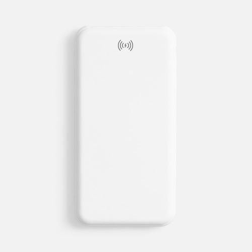Аккумулятор с беспроводной зарядкой All Day Wireless, 10000 мАч, белый фото 3