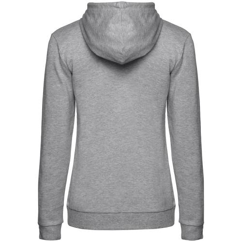 Толстовка с капюшоном женская Hoodie, серый меланж фото 3 Толстовка с капюшоном женская Hoodie, серый меланж фото 3