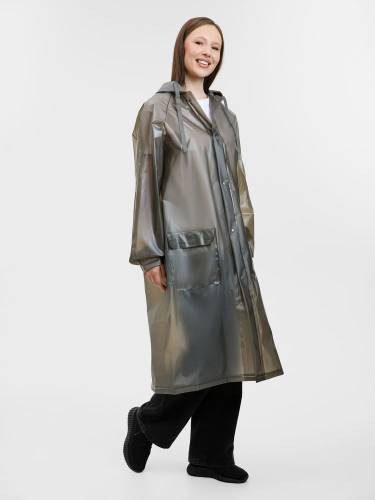 Дождевик RainDrop, серый фото 15
