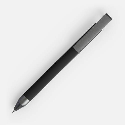 Ручка шариковая Standic с подставкой для телефона, черная фото 3 Ручка шариковая Standic с подставкой для телефона, черная фото 3