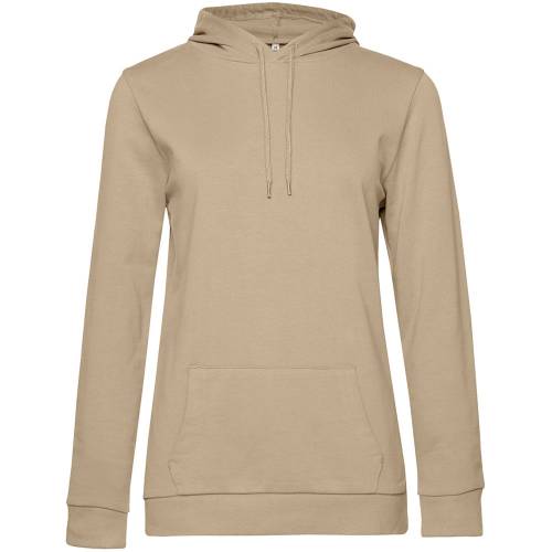 Толстовка с капюшоном женская Hoodie, бежевая фото 2