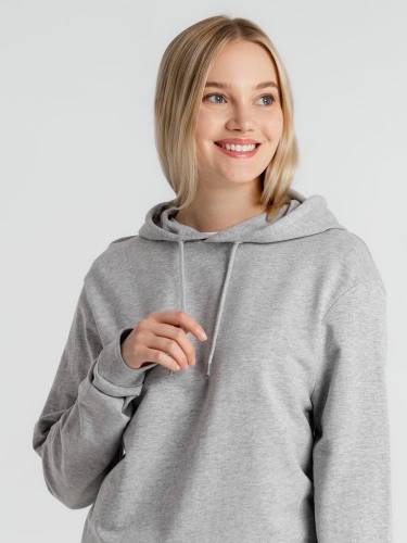 Толстовка с капюшоном унисекс Hoodie, серый меланж фото 14 Толстовка с капюшоном унисекс Hoodie, серый меланж фото 14