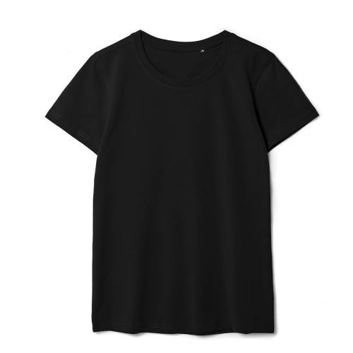 Футболка женская T-bolka Stretch Lady, черная фото 2 Футболка женская T-bolka Stretch Lady, черная фото 2