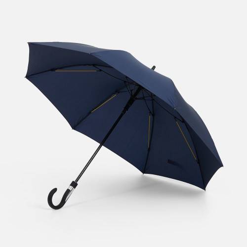 Зонт-трость Rainzee, темно-синий фото 2 Зонт-трость Rainzee, темно-синий фото 2