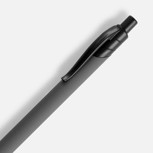 Ручка шариковая Undertone Black Soft Touch, серая фото 4 Ручка шариковая Undertone Black Soft Touch, серая фото 4