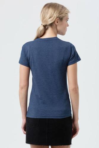 Футболка женская Regent Fit Women, синий меланж фото 6 Футболка женская Regent Fit Women, синий меланж фото 6