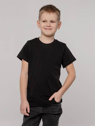 Футболка детская T-Bolka Kids, черная фото 6