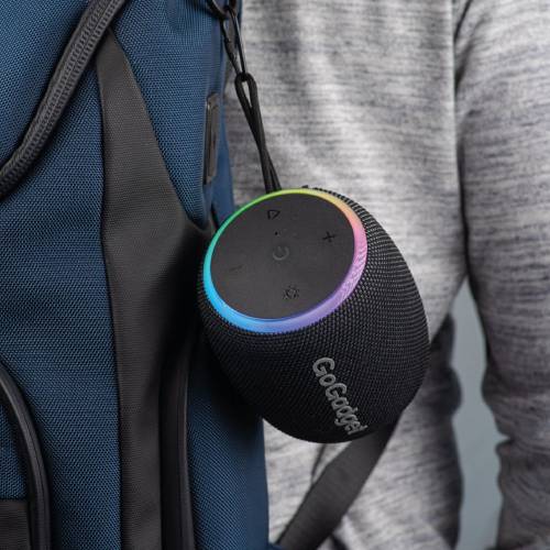 Водонепроницаемая колонка с подсветкой CityWave Pro, черная фото 7