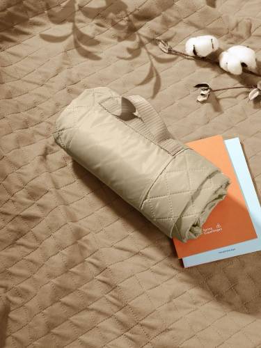 Плед для пикника Comfy, бежевый фото 7