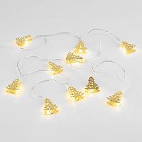 Светодиодная гирлянда Golden Lights, золотистая