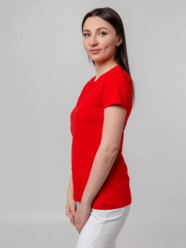 Футболка женская T-bolka Stretch Lady, красная фото 8 Футболка женская T-bolka Stretch Lady, красная фото 8