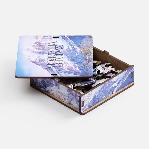 Деревянный пазл в шкатулке PuzzleBox на заказ