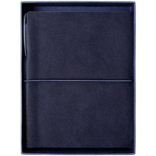 Набор Business Diary Mini, синий фото 3