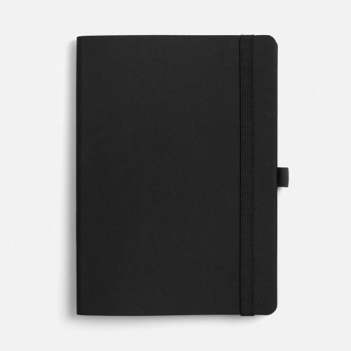 Ежедневник Peel Flex, недатированный, черный фото 2 Ежедневник Peel Flex, недатированный, черный фото 2
