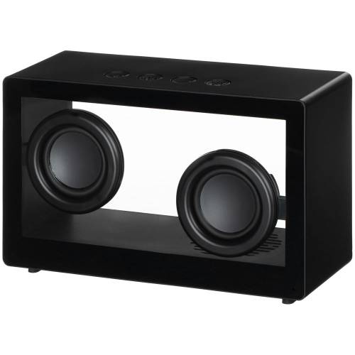 Bluetooth-колонка со светомузыкой Sensofonic, черная фото 6 Bluetooth-колонка со светомузыкой Sensofonic, черная фото 6