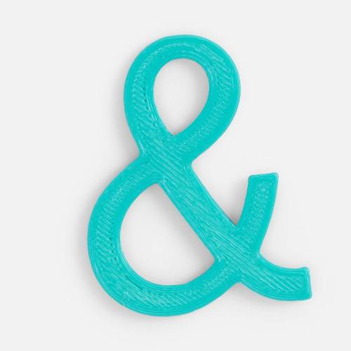 Подвеска Symbol, 3D-печать на заказ, амперсанд фото 2 Подвеска Symbol, 3D-печать на заказ, амперсанд фото 2