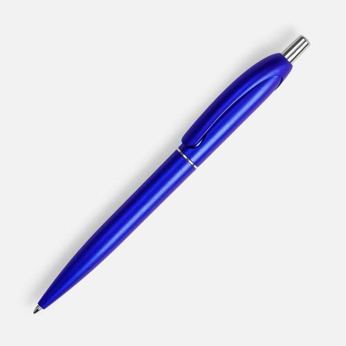 Ручка шариковая Bright Spark, синий металлик фото 2 Ручка шариковая Bright Spark, синий металлик фото 2