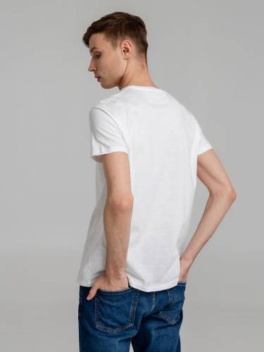 Футболка мужская Regent Fit 150, белая фото 5 Футболка мужская Regent Fit 150, белая фото 5