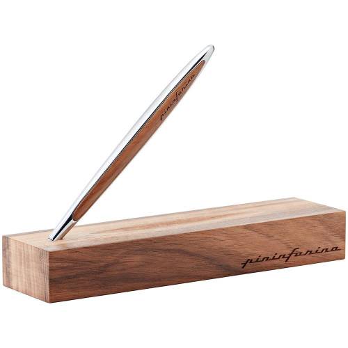 Шариковая ручка Cambiano Shiny Chrome Walnut фото 2 Шариковая ручка Cambiano Shiny Chrome Walnut фото 2