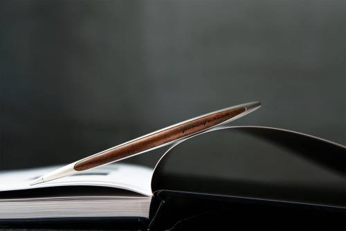 Вечная ручка Cambiano Aluminum Walnut фото 8
