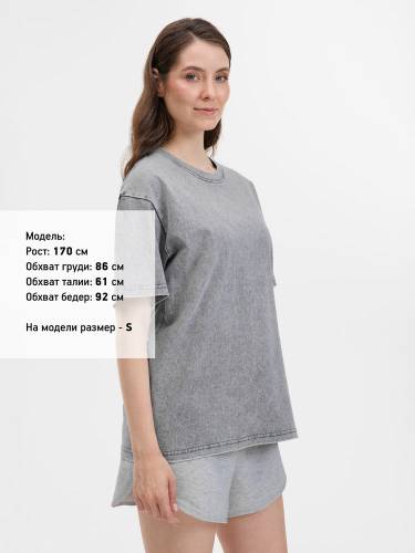 Футболка унисекс Berwi, серая фото 10 Футболка унисекс Berwi, серая фото 10