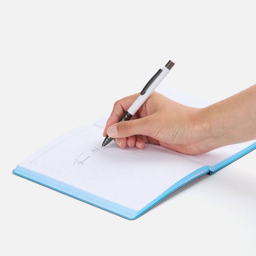 Ручка шариковая Digit Soft Touch со стилусом, белая фото 5 Ручка шариковая Digit Soft Touch со стилусом, белая фото 5