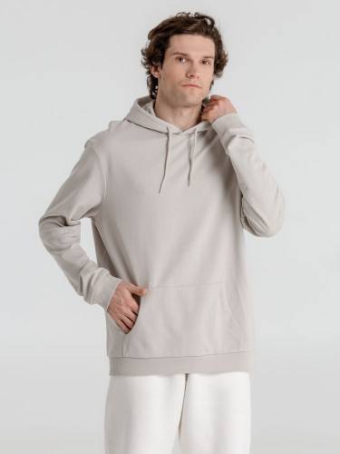 Толстовка с капюшоном унисекс Hoodie, дымчато-серая фото 7 Толстовка с капюшоном унисекс Hoodie, дымчато-серая фото 7