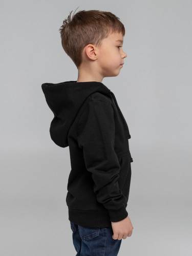 Худи детское Kirenga Kids 2.0, черное фото 7 Худи детское Kirenga Kids 2.0, черное фото 7